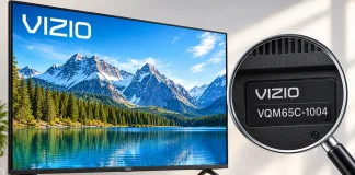 Så tolkar du modellkoder för Vizio-TV-apparater (2013–2027)